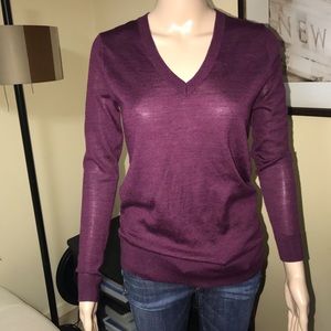 Ann Taylor Loft v neck sweater